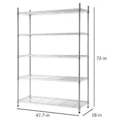 5 Tier Wire Shelf