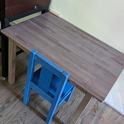 Kids Table And 2 Chairs From Ikea