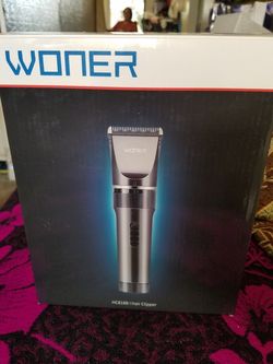 Máquina para cortar pelo recargable nueva