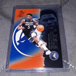 Anthony Edwards Orange/Blue Parallel (Topps NBA Signature Class 2025/26)
