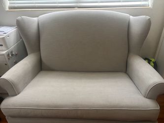 Pottery Barn Couch with Twin mattress pull out bed