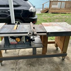 Workbench With Table Saw Included