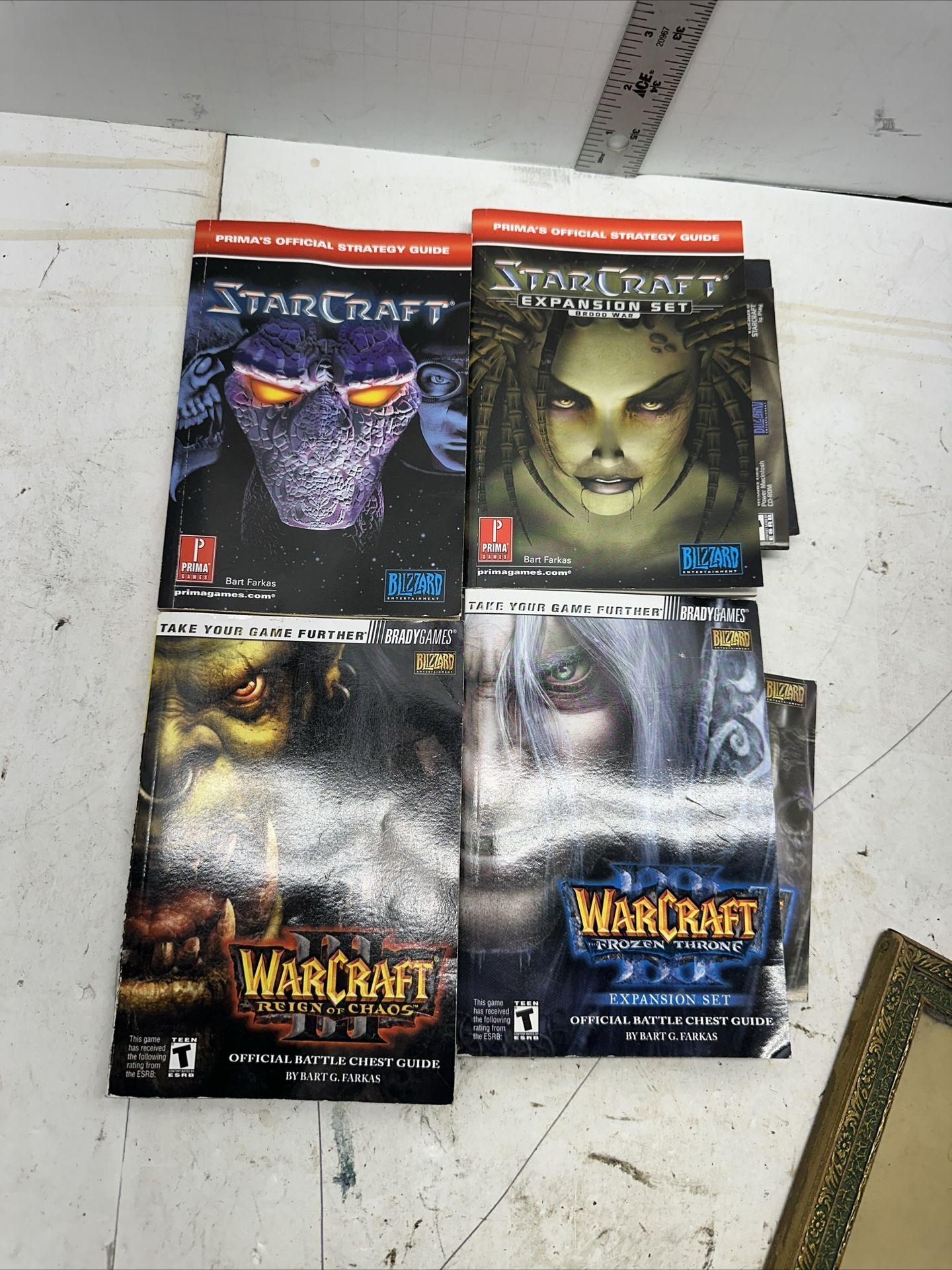StarCraft + Expansion +WarCraft2 Set 4 Brood War Prima Official Strategy #04