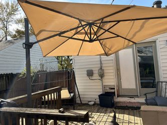 11ft Square Patio Umbrella