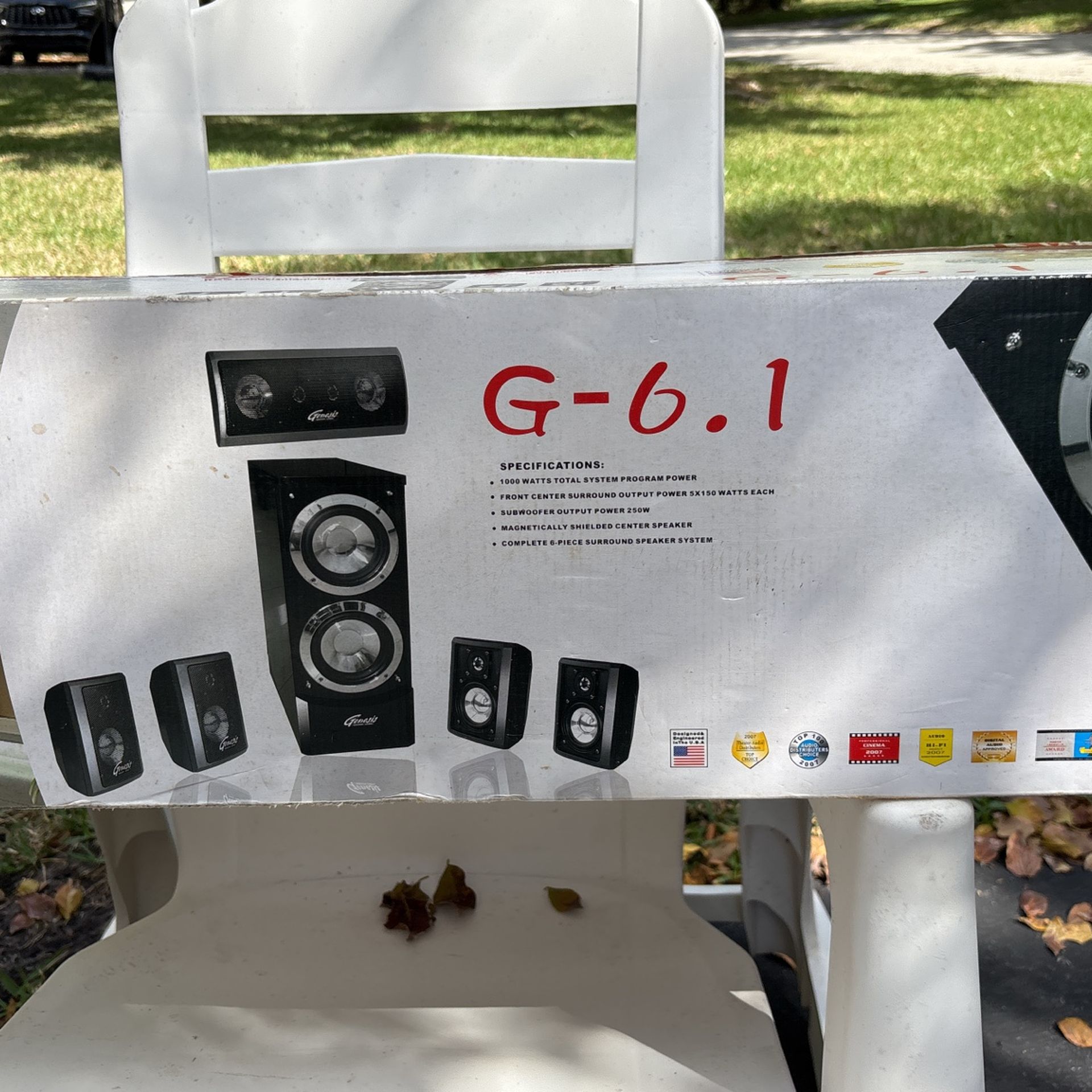 Genesis Media Labs 6.1 Professional Home Theater System