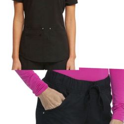 Huge Lot Of Scrub Tops & Scrub Bottoms- 10 Pieces Total, $3 Each $30 Take Al