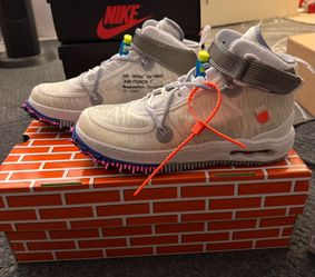 Nike Air Force 1 Mid Off-White Size 9