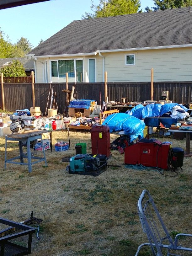 Big Yard Sale Starting On The 3rd