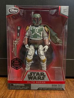 Star Wars Elite Series Diecast 7” Boba Fett Figure