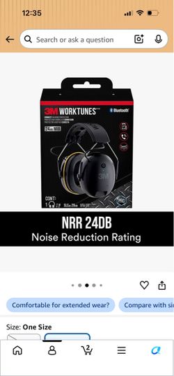 3M WorkTunes Bluetooth Work Headphones
