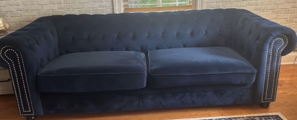Velvet Sofa & Futon