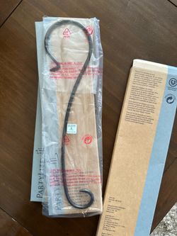 3 Partylite Basic Brown Hanging S-hooks
