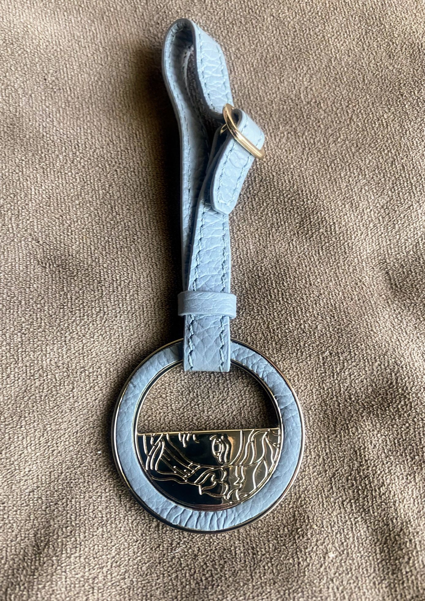 New Versace Bag Hang Tag Or Keychain 