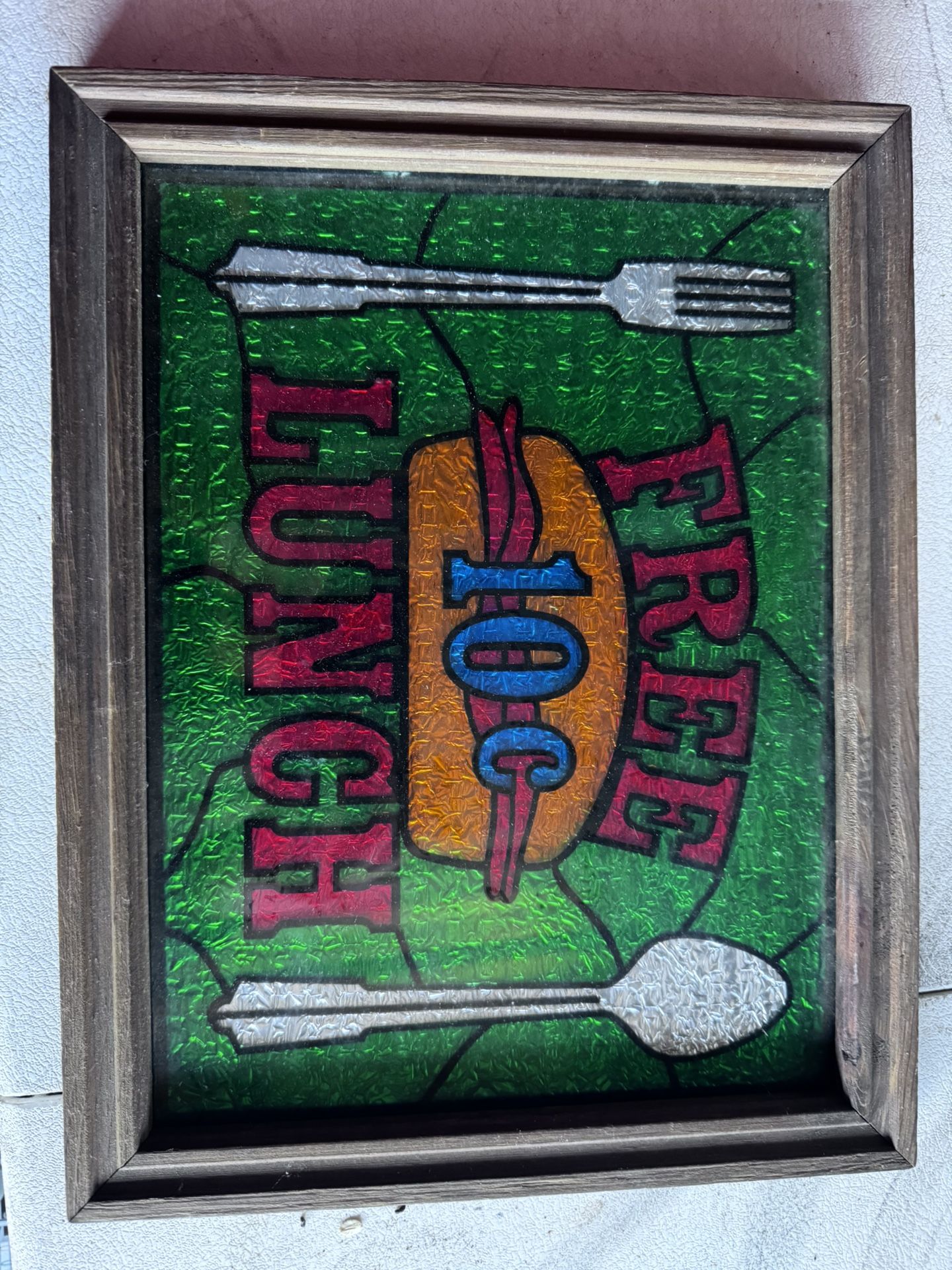 Vintage Free (10 Cent) Lunch