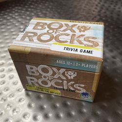 Game-Box Of Rocks NIB