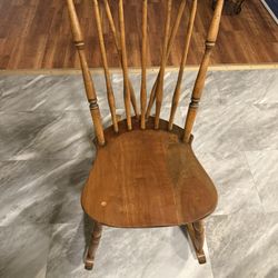Hand Crafted Indoor Rocking Chair!!! 
