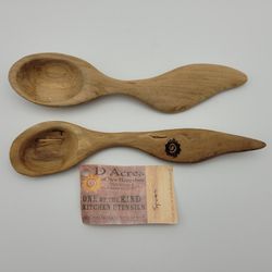 Artisan Crafted Wood Spoon Set New Hampshire
