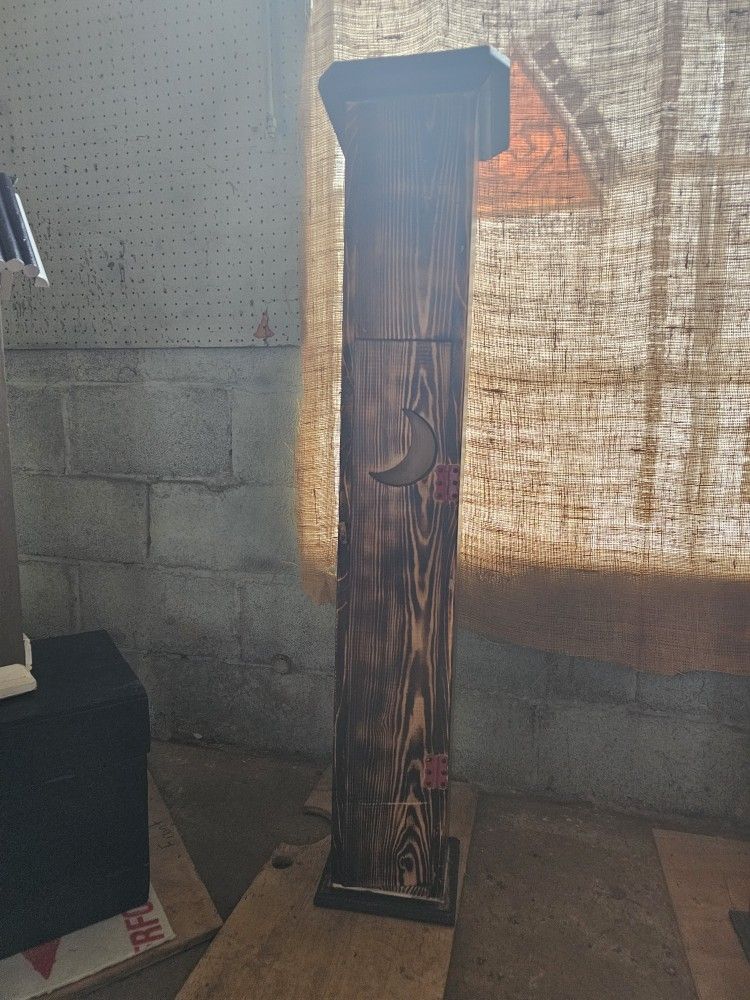 Large Rustic Handcrafted Outhouse Paper Holder
