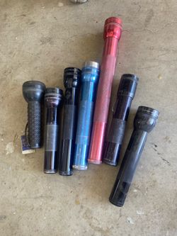 $5 MAG LIGHTS, 3 cell, 4 cell, 5cell