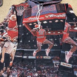 Michael Jordan Tapestry Hoodie Sweater 