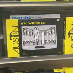 Austin Tools 8 Piece Wrench Set