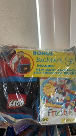 Vintage LEGO system backpack!
