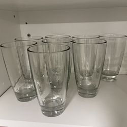Set Of 8 Tall Glasses Perfect For Anything