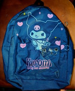 Kuromi Backpack With Lunch Bag