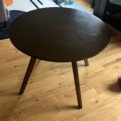 All Modern 39.5” Dining Table - Walnut