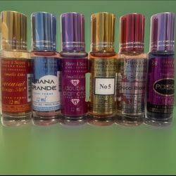 6 Bottles Of Men Or Women Roll Oil 12 Ml