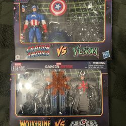 Captain America and Silver Samurai 