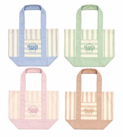 NEW! Viral! Trader Joe’s Mini Pastel Tote Bags💗💚💙🤎