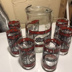Collectible Glass Set Never Used No Box  Please Check My Other Postings 