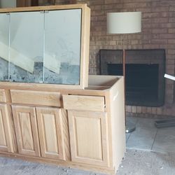 Sink, Cabinet, Mirror