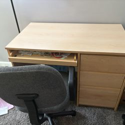 Computer Desk+ Chair
