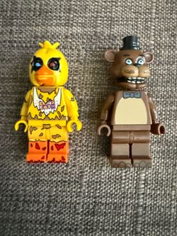 FNAF MiniFigures Five Nights at Freddy's Chica & Freddy Fazbear