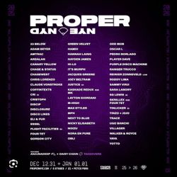Proper NYE/NYD 2-day Tickets 