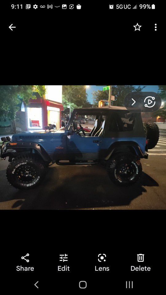 1991 Jeep Wrangler