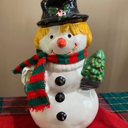 Ceramic Snowman