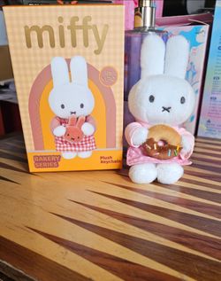 Miffy Bakery Series Plush Keychain Blind Box