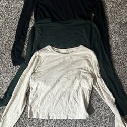 Cropped Longsleeve (multiple colors) 