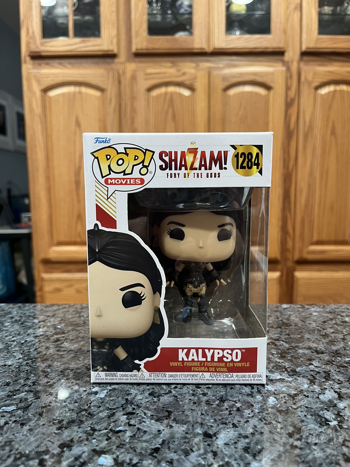 Toy Vinyl Funko Pop! Movies Fury of the Gods Shazam! “Kalypso”. # 1284.  Vinyl Figure.  Brand new factory sealed.  Smoke free home 