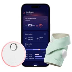 Owlet Dream Sock - Smart Baby Monitor View Heart Rate and Average Oxygen