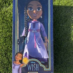 Disney Wish 14 inch Asha Adventure Doll