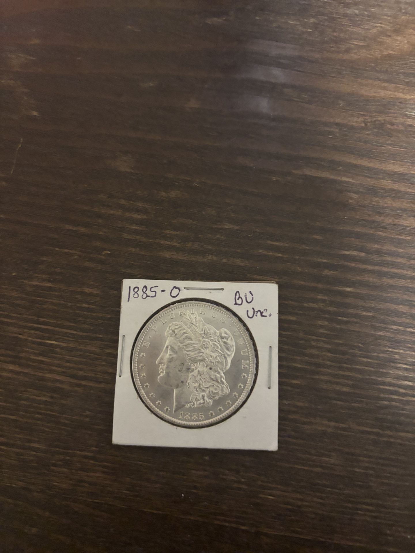 1885 Dollar Coin, Silver