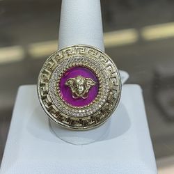 “11.5” 10K Versace Ring 