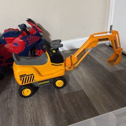 kids Excavator Ride on toy