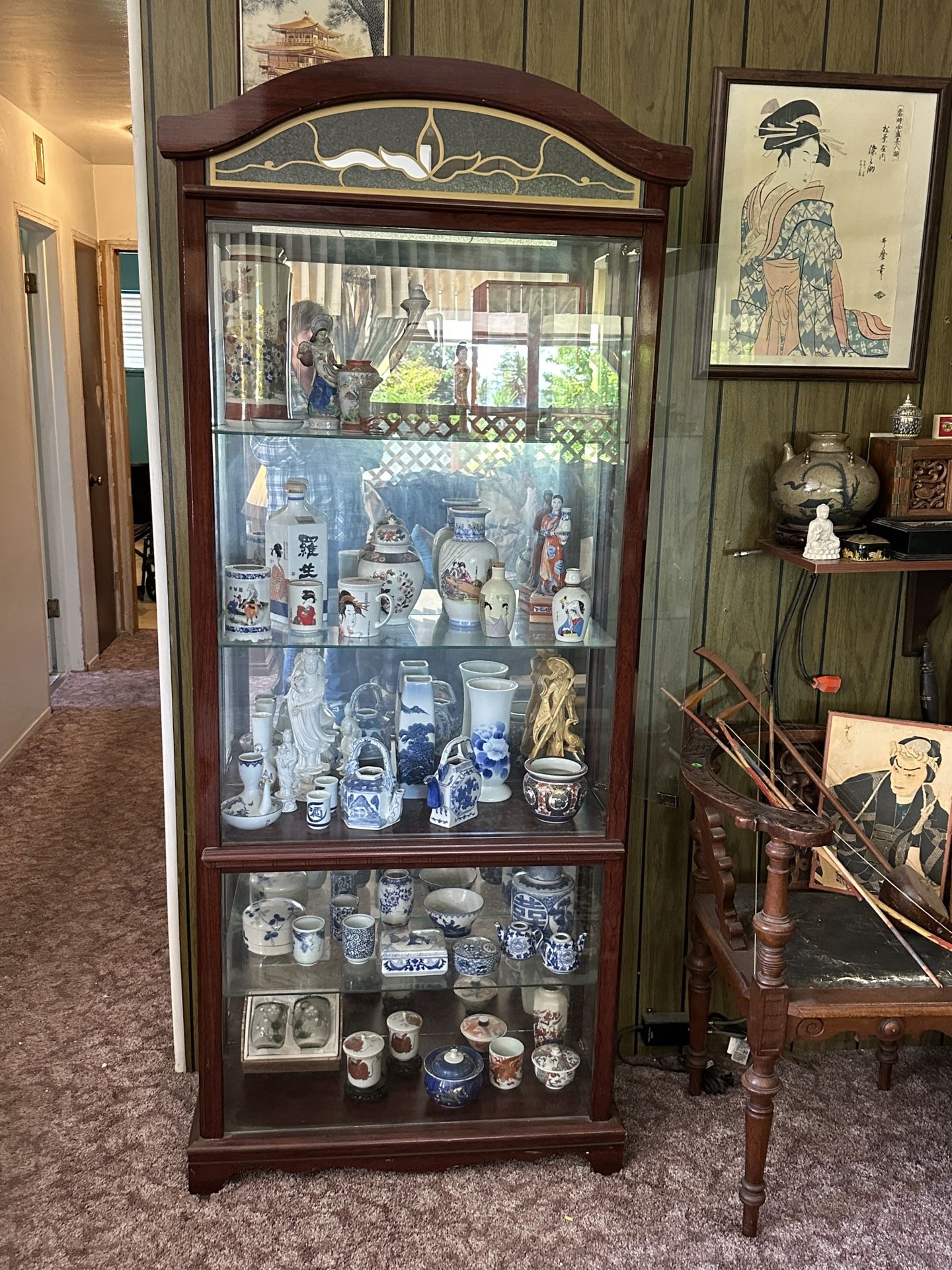Display Cabinet With Glass