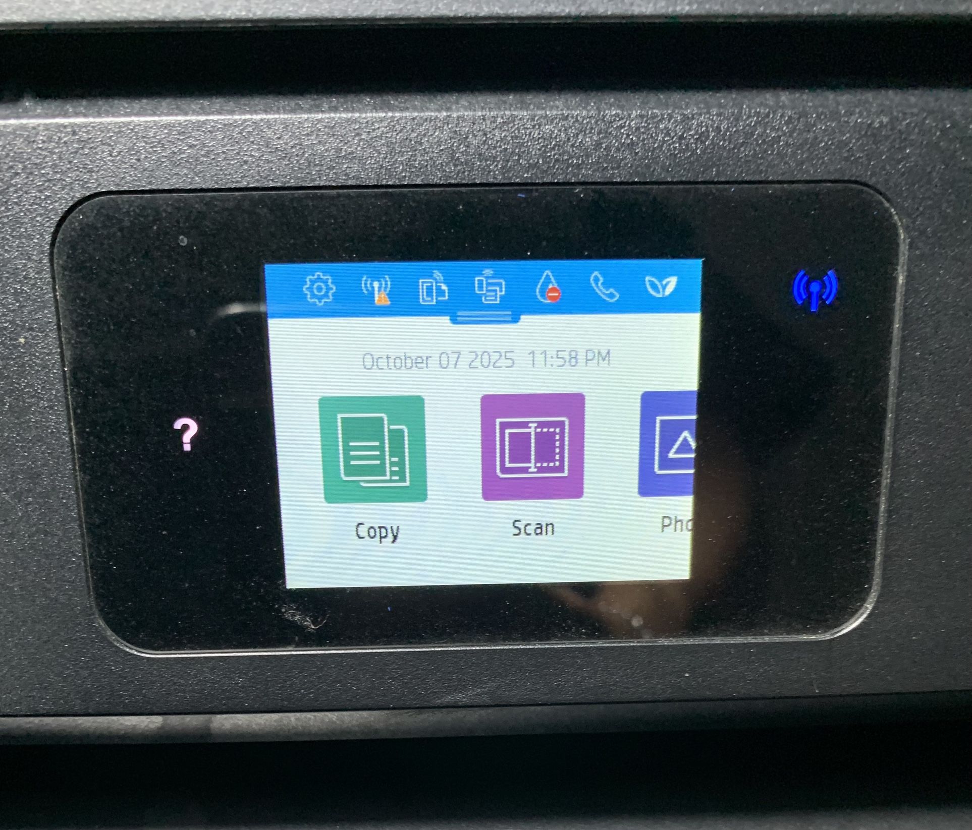 HP ENVY Photo 7855, All In One Photo Printer with Wireless Printing with color