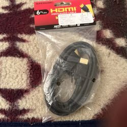 New Gold plated 6 ft HDMI Cable